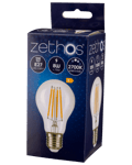 zethos LED-filament 8W E27 A60