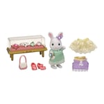 SYLVANIAN FAMILIES - La valisette de mode et grande soeur lapin neige - Multicolore