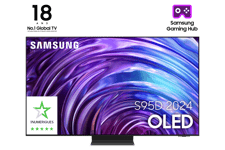 Samsung TV AI OLED 77" S95D 2024, 4K, OLED sans reflet*