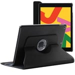 ebestStar - Etui pour Apple iPad 10.2 (2019) Noir protection Rotation 360 PU Cuir Support