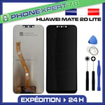 ECRAN LCD + VITRE TACTILE ASSEMBLÉS HUAWEI MATE 20 LITE NOIR + OUTILS