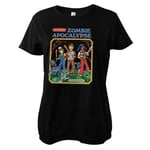 Hybris My First Zombie Apocalypse Girly Tee (Black,L)