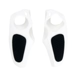 Peau De Protection En Silicone Fendue Pour Console De Jeu Ps5 Portal,Étui Souple,Housse Anti-Rayures,Housse De Manette De Jeu Coordonnante,Étui Grip - Type Two Tone White