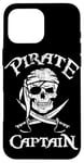 Coque pour iPhone 16 Pro Max Costume de pirate drapeau de pirate capitaine de pirate