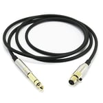 Câble audio de rechange compatible avec casques AKG K240 K240S K240MK II Q701...