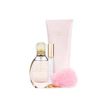 Sarah Jessica Parker Lovely Gift Set 100ml EDP + 10ml Rollerball + 200ml Shower Gel + Key Chain