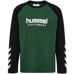 Hummel JR Logo genser til barn, Dark Green