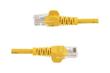 StarTech.com 7m Yellow Cat5e / Cat 5 Snagless Ethernet Patch Cable 7 m - patch-kabel - 7 m - gul