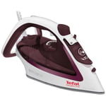 Tefal Fer à vapeur Easygliss FV5714, blanc/framboise