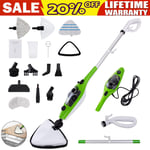 10 in 1 Powerful Steam Mop Cleaning Floor Tool Handheld Electric Detachable Mop