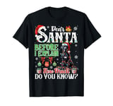 Dear Santa Before Explain How Much You Know Great Dane Dog T-Shirt