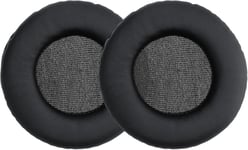 2X Coussinet Compatible Avec Pioneer Hdj-1000/Hdj-2000/Hdj-1500 Coussinet - Coussinets En Mousse Pour Casque Audio - Noir[QUE073828]