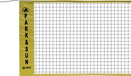 Park & Sun avec câble en Corde de 53,3 x 76,2 cm (L x H) Filet de Badminton Portable intérieur/extérieur Unisexe, Vert, Taille Unique