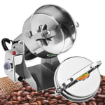 DFGENLY Grain Mill, Electric Grain Grinder Commercial Smash Machine for Coffee Herbs and Spices, 800g Flour Grinder, High Speed Food Processor, Can Swing 270°