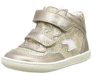 Primigi bébé garçon Bret Chaussures Premiers Pas, Beige (Vitello La/Glit Taupe/Platino), 21