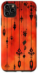 Coque pour iPhone 11 Pro Max Aquarelle orange motif ethnique IT Dead Lights