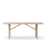 Fredericia Furniture - Mogensen 6284 Table, 180 x 90 cm, Såpad ek - Matbord - Børge Mogensen - Träfärgad - Trä