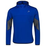 HEAD Men's Club 22 Tech Hoodie, Royal Blue, Small