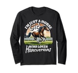 I Like Hanoverian Horse Design Long Sleeve T-Shirt