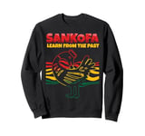 Sankofa Learn From The Past African Symbol Adinkra Sweatshirt