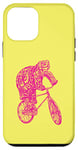 Coque pour iPhone 12 mini Vélo Tortue Drôle Biker Reptile Vélo Cool Bike