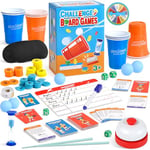 Ophy Board Game - Action Games for Adults - Beat Your Friends at 240 Challenges - Card and Board Games - Party Games for Family Games Night - Fun Games, Travel Games, Stocking Fillers