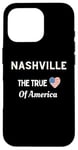 iPhone 16 Pro Patriotic Love Nashville USA The True Heart Of America Case