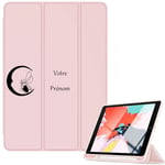 Housse Ipad Mini 6 Rose Avec Motif Fee Lune Personnalisee