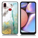 Samsung Fantasy Marble Galaxy A10s kuoret - Lentävä kyyhkynen Monivärinen