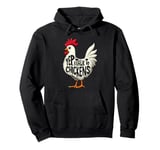 Yep I Talk To Chickens Funny Farmer Chicken Buffs Barnyard Pullover Hoodie