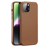 Magnetic for iPhone 14 Coque pour iPhone 13 [Compatible avec MagSafe] Coque de Protection en Silicone Liquide résistante aux Chocs avec Doublure en Microfibre Douce avec iPhone 13/14 (6,1")