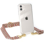 Easy case for Apple iPhone 11 silicone case with shoulder strap for hanging