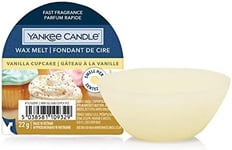 Yankee Candle Wax Melts | Vanilla Cupcake | Up to 8 Hours of Fragrance | 1 Coun