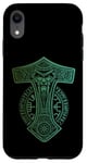 Coque pour iPhone XR Marteau de Thor Mjölnir Odin Vegvisir Runes Viking