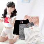 Children Cartoon Cute Safety Pants Girls Soft Shorts Gray 150