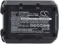 Yhteensopivuus  Aeg BWS12, 12.0V, 4000 mAh