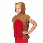 New Robin Red Breast Christmas Nativity Costume For Kids One Size 3 8 Years. Uk