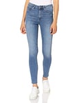 VERO MODA Jean Skinny VMSOPHIA Taille Haute Skinny Fit Jeans Light Blue Denim M 34 Light Blue Denim M / L34