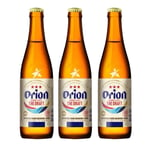 ORION DRAFT BEER - Japanese Okinawan Bottled Beer 334ml 5% Alc/Vol (Pack of 3)