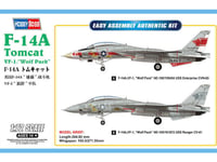 F-14A Tomcat VF-1 Wolf Pack - échelle 1/72 - HOBBY BOSS 80279