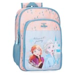 Disney Joumma Bags, La Reine des Neiges Believe in the journey, sac à dos pour enfant, sac à dos d'école, fabriqué en polyester, bretelles larges et réglables, plusieurs poches et compartiments.,