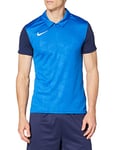 Nike Trophy IV Jersey SS Maillot Homme, Royal Blue/Midnight Navy/(White), FR : M (Taille Fabricant : M)
