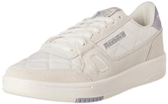 Reebok Unisex LT Court Sneaker, Chalk/VINCHA/CLGRY3, 4 UK