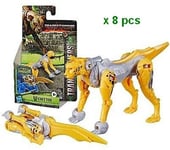 BK538	lot de 8 pcs : Transformers MV7 Beast Battle Master Cheetor 11x17cm