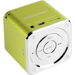 Technaxx Mini Musicman 3 W Enceintes Portables 1 Voie 3 W 150 – 18000 Hz 4 Ω 10% avec câble Vert