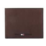 Tommy Hilfiger Johnson Porte-monnaie en cuir 12,5 cm brown (AM0AM00660-041)