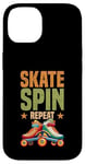 Coque pour iPhone 14 Roller Derby Design pour homme et femme