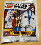 FIGURINE POLYBAG FOIL LEGO STAR WARS  CLONE TROOPER BLEU 912281 501 EME