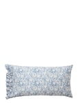 Blue Floral Printed Cotton Sateen Pillowcase Home Textiles Bedtextiles Pillow Cases Blue Lexington Home