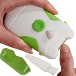 Electric Nail Trimmer Clipper Toenail Fingernail Cutter & File Manicure Pedicure